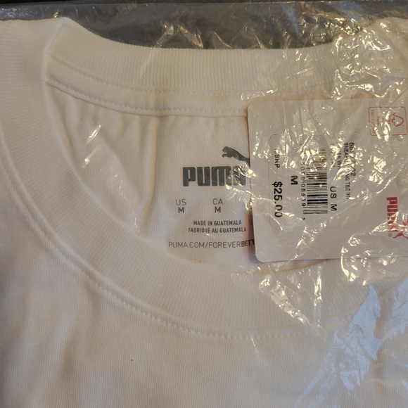 NWT Puma Graphic Sneaker Hang T-Shirt White L - Picture 4 of 6